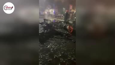 " दिल्ली में लाल किले के पास विस्फोट " ,लाल किला मेट्रो स्टेशन के गेट नंबर 1 के पास एक कार में विस्फोट होने की सूचना मिल