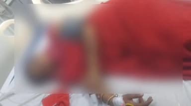 गभाना: हाईवे पर पहावटी मोड़ के पास बाइक अनियंत्रित होकर गड्ढे में गिरी, हादसे में पति-पत्नी घायल हुए