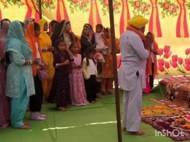 चिमूर: जांभुळगाड येथे जुनी परिवार तर्फे 556 वी गुरुनानक जयंती संपन्न