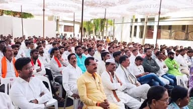 घनसावंगी: शिवसेना कार्यकर्ता मेळाव्याचे आयोजन : आमदार हिकमत उढाण यांची उपस्थिती