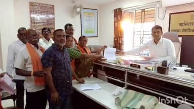 राळेगाव: शहरातील अंगणवाडी केंद्रातून निष्कृष्ट दर्जाचा पोषण आहार शिवसेना उभाठा गटाचे तहसीलदारांना निवेदन #jansamasya