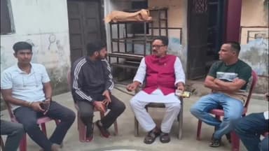 चंदनकियारी: बोकारो कांग्रेस जिलाध्यक्ष जवाहर लाल माहथा चंदनकियारी पहुंचे, संगठन की मजबूती पर हुई चर्चा