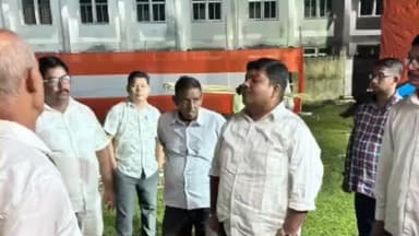 উদয়পুর: কাকরাবন এলাকায় আগামীকাল আসবে রাজ্যের মুখ্যমন্ত্রী ডিগ্রী কলেজ উদ্বোধন করার জন্য আগাম পরিদর্শন করেন দুই বিধায়ক