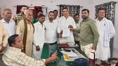 रायसिंहनगर: रायसिंहनगर क्षेत्र के गांवों में स्मार्ट मीटर के खिलाफ अखिल भारतीय किसान सभा ने AEN को ज्ञापन सौंपा