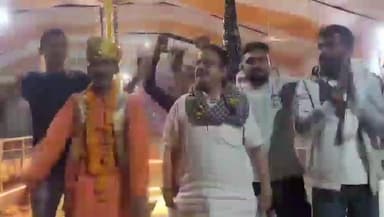 खंडवा नगर: आमीर से अंगद बना युवक, सनातन धर्म में की वापसी