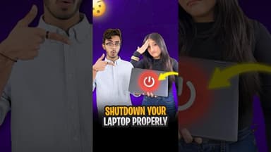 Correct way to Shut Down your Gaming Laptop😱#office #officelife #officetipsandtricks #tipsandtricks