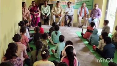 मेहगांव: मेहगांव के गिंगरखी गांव में वंदे मातरम गायन के साथ ग्राम विकास समिति ने स्वदेशी का संकल्प लिया