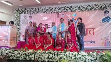 घट्टिया: जिला स्तरीय युवा उत्सव सफलतापूर्वक सम्पन्न हुआ