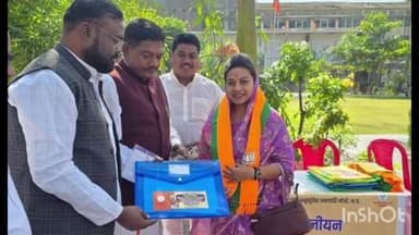 पुष्पराजगढ़: शहडोल सांसद हिमाद्री सिंह भोपाल भाजपा कार्यालय में कार्यक्रम में हुईं शामिल