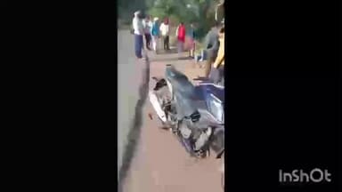 भैंसदेही: केरपानी ताप्ती घाट पर तेज रफ्तार ट्रक ने बाइक को मारी टक्कर, युवक घायल