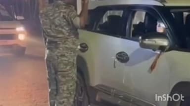 नरहट: नरहट पुलिस ने एसपी अभिनव धीमान के निर्देश पर आधी रात में गाड़ियों की चेकिंग अभियान शुरू किया