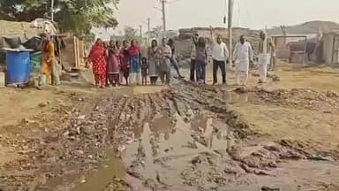 हनुमानगढ़: वार्ड 57 में सफाई व्यवस्था का जनाजा निकला, कचरे से अटी नालियां, लंबे समय तक नहीं आते सफाई कर्मचारी