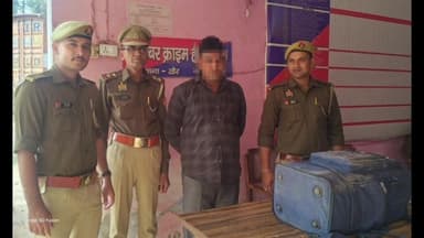 खैर: थाना खैर पुलिस ने की कार्रवाई, 225 टैट्रा पैक देशी शराब जब्त, एक व्यक्ति गिरफ्तार