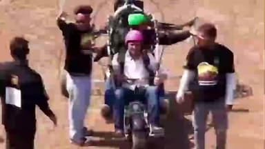 राधानगरी: भुदरगड किल्ल्यावर साहसी खेळांमुळे पर्यटकांमध्ये उत्साह, पालकमंत्री प्रकाश आबिटकर यांनी प्रत्येक्ष अनुभव