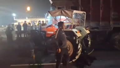 गभाना: हाईवे पर गांव भांकरी के पास ट्रक ने ट्रैक्टर-ट्राली में मारी टक्कर, हादसे में मामा-भांजे की हुई मौत, एक युवक घायल