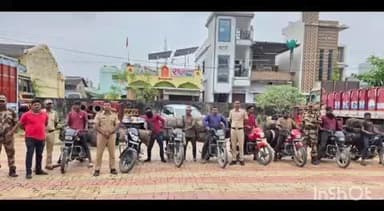 पारशिवनी: कोळसा चोरांविरुद्ध कन्हान पोलिसांनी मोठी कारवाई केली, २४ कोळसा चोरांकडून लाखो रुपयांचा माल जप्त केला