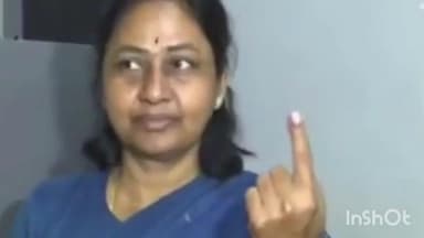 ఖైరతాబాద్: జూబ్లీహిల్స్ లో ఓటు హక్కును వినియోగించుకున్న బిఆర్ఎస్ అభ్యర్థి మాగంటి సునీత