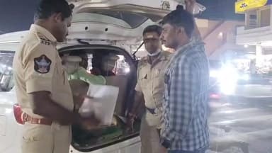 వినుకొండలో పోలీసుల తనిఖీ