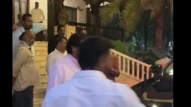 सातारा: उमेदवारांच्या मुलाखतीनंतर खासदार उदयनराजे भोसले यांनी मंत्री शिवेंद्रसिंहराजे भोसले यांची सुरुची निवासस्थानी भेट घेतली