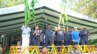 कांके: मोरहाबादी मैदान से 'रन फॉर झारखंड' का आयोजन, सीएम हेमंत सोरेन ने दिखाई हरी झंडी