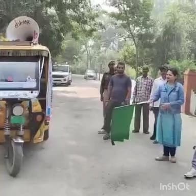 ऊंचाहार: ऊंचाहार तहसील में फार्मर रजिस्ट्री के प्रचार वाहन को तहसीलदार ने हरी झंडी दिखाकर रवाना किया