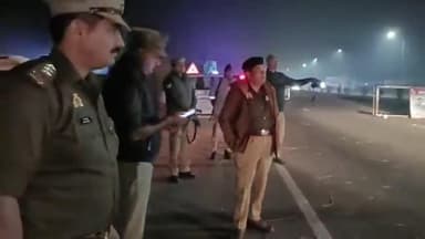 कैराना: दिल्ली में लाल किले के पास धमाके के बाद कैराना में यूपी-हरियाणा बॉर्डर पर बढ़ाई गई सतर्कता, एसपी भी पहुंचे