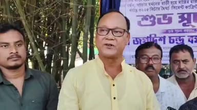 দিনহাটা ১: গোসানীমারি থেকে এস আই আর নিয়ে সুর চড়ালেন কোচবিহার লোকসভা কেন্দ্রের সাংসদ জগদীশ চন্দ্র বর্মা বসুনিয়া
