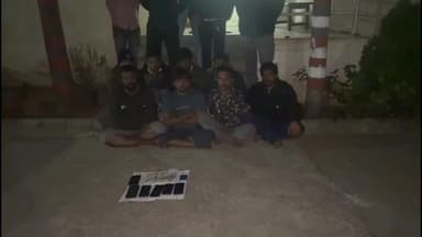 વડોદરા: ભાદરવા પોલીસ મથકની હદમાં LCBની રેડ,ખેતરમાં ચાલતું જુગારધામ ઝડપાયુ