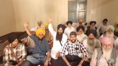 ਫਤਿਹਗੜ੍ਹ ਸਾਹਿਬ: ਗੁਰਦੁਆਰਾ ਸ਼੍ਰੀ ਫਤਿਹਗੜ੍ਹ ਸਾਹਿਬ ਵਿਖੇ ਸ਼੍ਰੋਮਣੀ ਅਕਾਲੀ ਦਲ ਅੰਮ੍ਰਿਤਸਰ ਦੀ ਹੋਈ ਮੀਟਿੰਗ