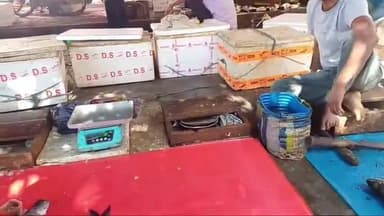 হোজাই: নতুন বজাৰ মাছ বজাৰত মাছ বেপাৰী আৰু ক্রেতাৰ মাজত তৰ্ক যুদ্ধ,মাছ বিক্রেতাৰ ৰাইজক ৰামঠগণ