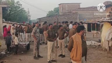 शाढ़ौरा: अटारी खैजरा गांव डकैती घटना के अपराधियों की हुई पहचान पुलिस ने गांव में दी दबिश