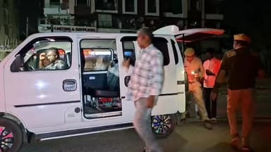 અંકલેશ્વર: દિલ્લી વિસ્ફોટને લઈ જીઆઇડીસી પોલીસે ચેકીંગ હાથ ધર્યું