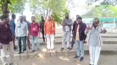 गोटेगांव: गाँव में नही शमशान घाट कहा जलाए शव, कलेक्टर को ग्रामीणों ने दिया आवेदन की शमशान घाट बनबाने की मांग#jansamasya