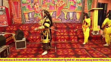 14वे दिवस रामलीला मंचन -रावण, मेघनाथ वध, सीता की अग्नि परीक्षा