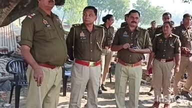 जलालाबाद: जलालाबाद के ग्राम रौली बौरी में सुरक्षा व्यवस्था बनाए रखने के लिए कई थानों की पुलिस की गई तैनात