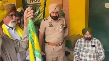 ਤਲਵੰਡੀ ਸਾਬੋ: ਪਿੰਡ ਚੱਠੇ ਵਾਲਾ ਵਿਖੇ ਕਿਸਾਨਾਂ ਅਤੇ ਆੜਤੀਆਂ ਵਿੱਚ ਝੜਪ ਮੌਕੇ ਤੇ ਪੁਲਿਸ