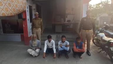 फिरोज़ाबाद: थाना दक्षिण पुलिस ने शांति व्यवस्था भंग के मामले में पिता सहित तीन पुत्रों को किया गिरफ्तार