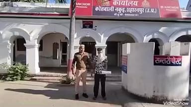 नकुड: नगली रोड से पुलिस ने चाकू सहित अभियुक्त को किया गिरफ्तार