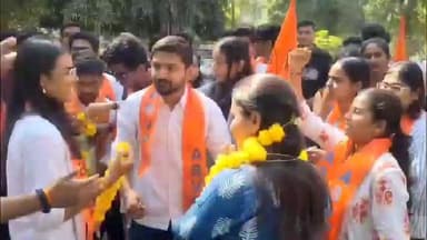 વડોદરા: એબીવીપીના રાષ્ટ્રીય મંત્રી ક્ષમાબેન શર્મા ગુજરાતના પ્રવાસે,એમએસયુની લીધી મુલાકાત