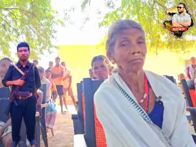नक्सली हिड़मा की माँ बोली बेटा सरेंडर कर दे वीडियो वायरल