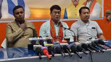 সিপিআইএম জিতেন চৌধুরী জনজাতির কাছে অভিশাপ। সিপিআইএম কোনোদিন আসবে না। বললেন বিকাশ দেববর্মা।