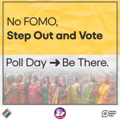 Don’t miss out—your vote, your voice. ✨
Step out & vote!
#BiharElections2025 #LoktantrKaTyohar #ECI