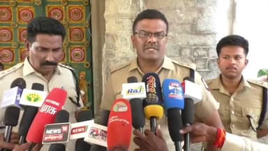 இராஜபாளையம்: ராஜபாளையத்தில் இரவு நேர காவலர்கள் வெட்டி கொலை செய்யப்பட்ட சம்பவம் ஆறு தனிப்படைகள் அமைத்து விசாரணை எஸ்பி தகவல்