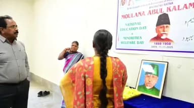 మెదక్: ఘనంగా అబుల్ కలాం అజాద్ 137వ జయంతి వేడుకలు :
జిల్లా అదనపుకలెక్టర్ నగేష్