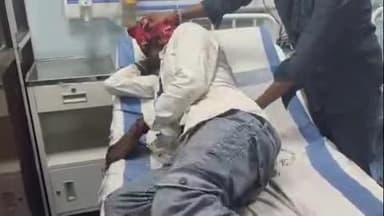 बिहार: वेना थाना क्षेत्र के सिरनावां गांव के पास ट्रैक्टर से बाइक सवार टकराया, एक युवक जख्मी