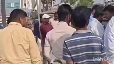 बेनीपुर: बेनीपुर में तेज रफ्तार कार की टक्कर से आदर्श कोचिंग सेंटर दुर्घटनाग्रस्त