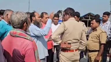 বসিরহাট ১: কৃষকদের ৮০০ বিঘা জমি পুনর্দখল, বসিরহাটের সেতপুরে উত্তেজনা