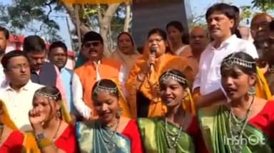 घोड़ाडोंगरी: घोड़ाडोंगरी में जनजाति गौरव रथ यात्रा का भव्य स्वागत, विधायक गंगा उइके ने किया शुभारंभ, बच्चों से की मुलाकात