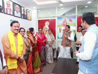 सारंगपुर: सारंगपुर विधायक गौतम टेटवाल के उपवास उद्यापन कार्यक्रम में सीएम सहित कई मंत्री व राजनेता हुए शामिल