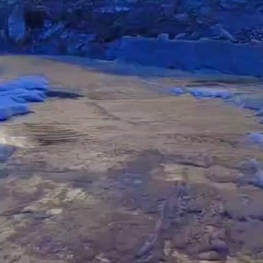 हंगरंग: किन्नौर के मलिंग नाला समीप सड़क पर जमने लगा पानी, वाहन चालक बरतें एहतियात: जिप्र